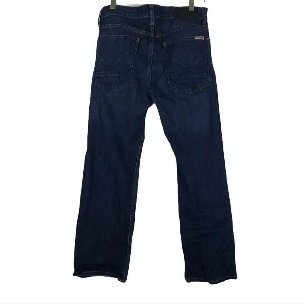 HUDSON Men's Jeans Wilde‎ Relax Straight Leg 29 Dark Wash
